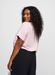 T-shirt imprim&eacute;, Rose, Model image number 2