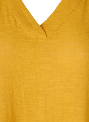 Tunique en coton, Golden Yellow, Packshot image number 2