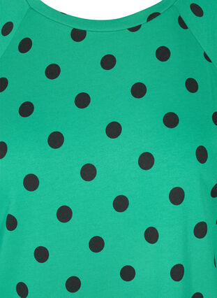 Robe à pois avec manches 3/4, Jolly Green Dot, Packshot image number 2