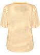 T-shirt en TENCEL&trade; Lyocell &agrave; rayures, Jaune clair, Packshot image number 1