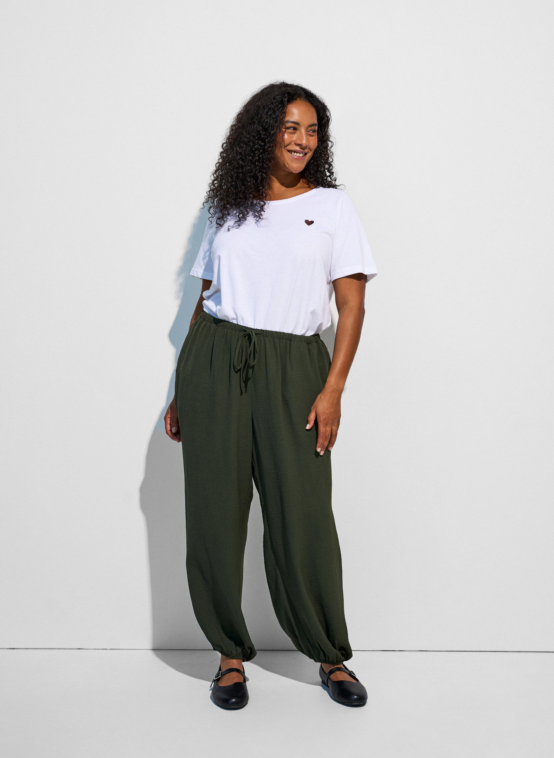 ZizziT-shirt imprim&eacute;, Blanc, Model image number 1