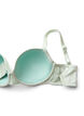 Soutien-gorge moul&eacute; en microfibre &agrave; texture dobby, Vert clair, Packshot image number 3