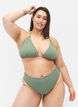 Culotte de bikini Tai à taille régulière, Vert clair, Model image number 0