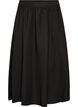 Jupe maxi &eacute;vas&eacute;e avec poches, Noir, Packshot image number 0