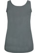 Haut uni Basic en coton, Vert fonc&eacute;, Packshot image number 1