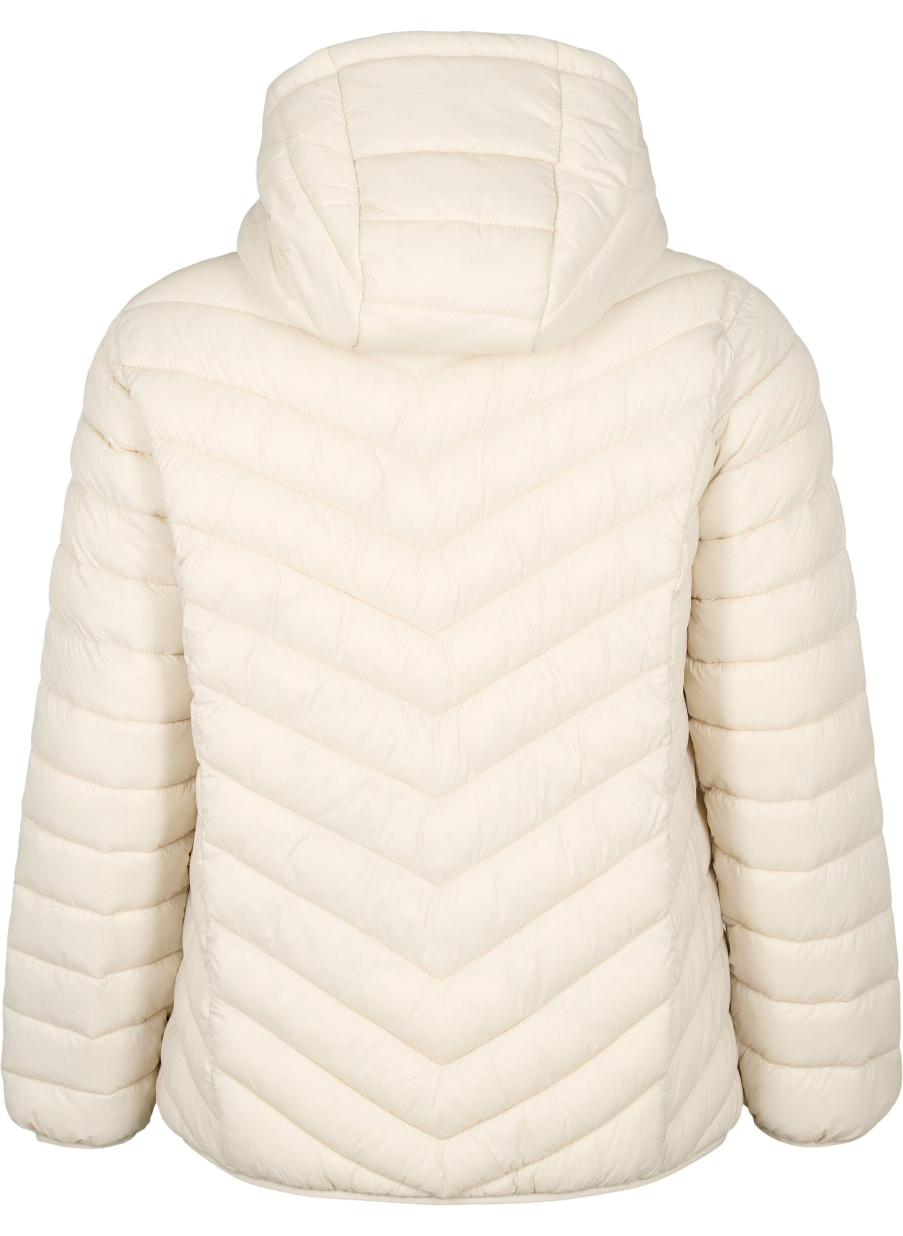 ZizziDoudoune l&eacute;g&egrave;re matelass&eacute;e &agrave; capuche, Beige, Packshot image number 1