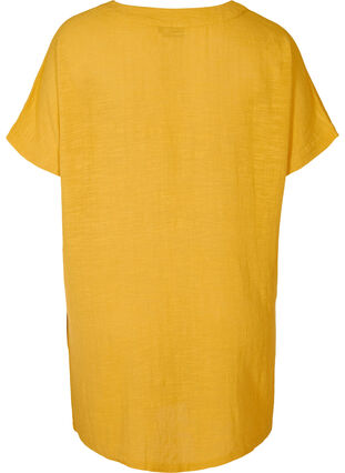 Tunique en coton, Golden Yellow, Packshot image number 1