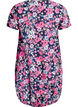 Robe en coton &agrave; manches courtes avec imprim&eacute;, Bleu, Packshot image number 1