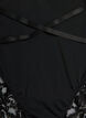 Culotte hipster en dentelle avec d&eacute;tail crois&eacute;, Noir, Packshot image number 2