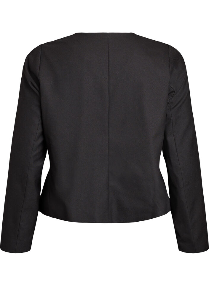 Veste courte avec boutons dorés, Noir, Packshot image number 1