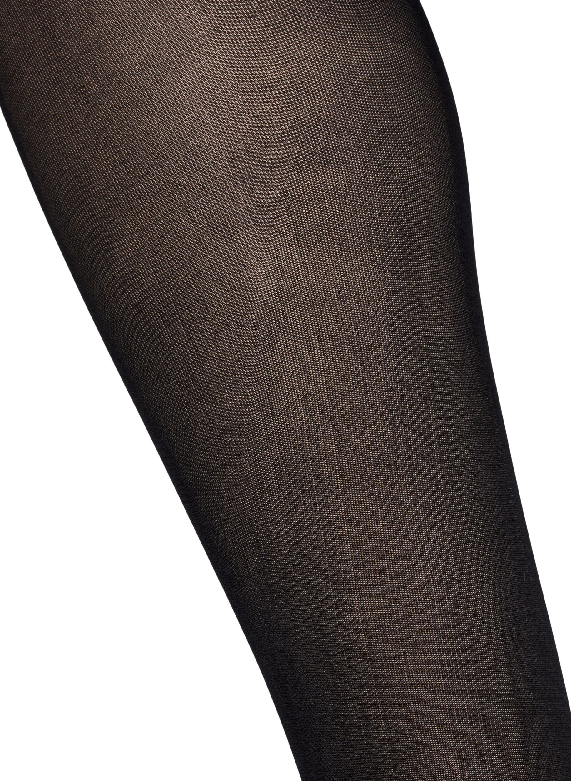 ZizziLot de 2 collants en 60 deniers, Noir, Packshot image number 3