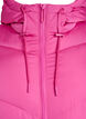Doudoune longue avec capuche et poches, Rose, Packshot image number 2