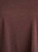 T-shirt &agrave; manches courtes en coton m&eacute;lang&eacute;, Marron, Packshot image number 2