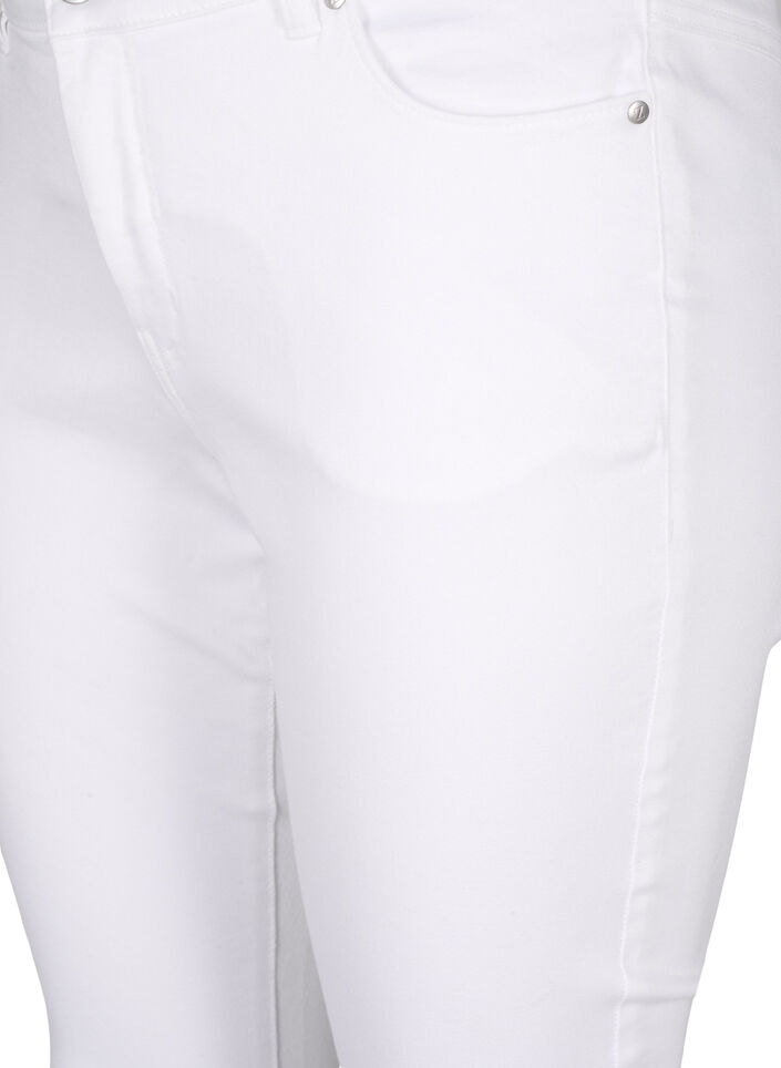 Jean taille régulière Viona, Blanc, Packshot image number 2