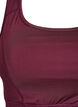 Brassi&egrave;re de sport avec dos nageur, Bordeaux, Packshot image number 2