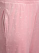 Pantalon en velours à pois et cœurs, Rose, Packshot image number 2