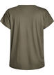 T-shirt de sport couleur unie, Vert, Packshot image number 1