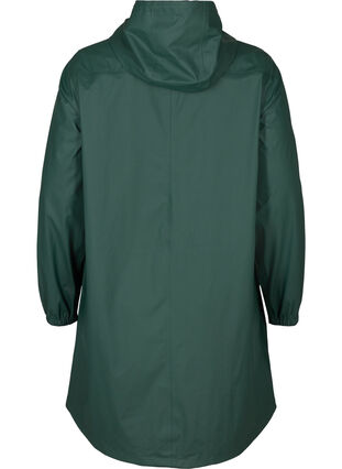 Imperméable à capuche avec coutures étanches, Darkest Spruce, Packshot image number 1