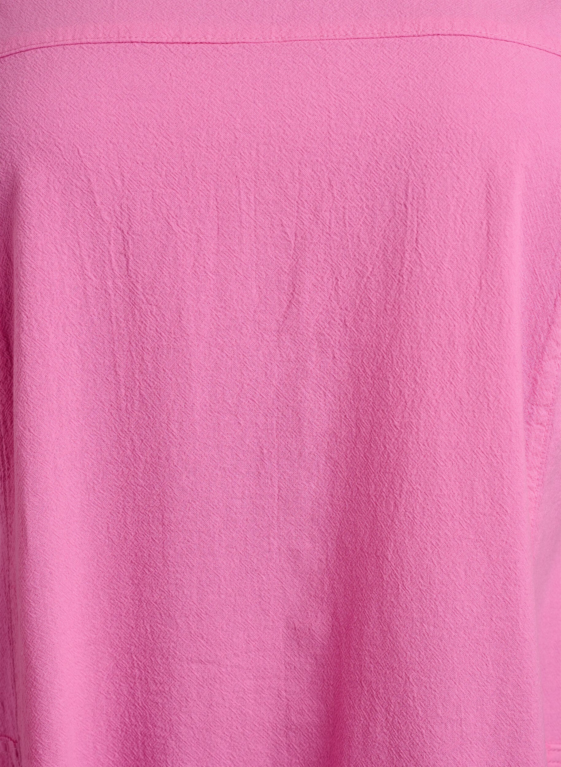 ZizziRobe en coton &agrave; manches courtes, Rose, Packshot image number 2