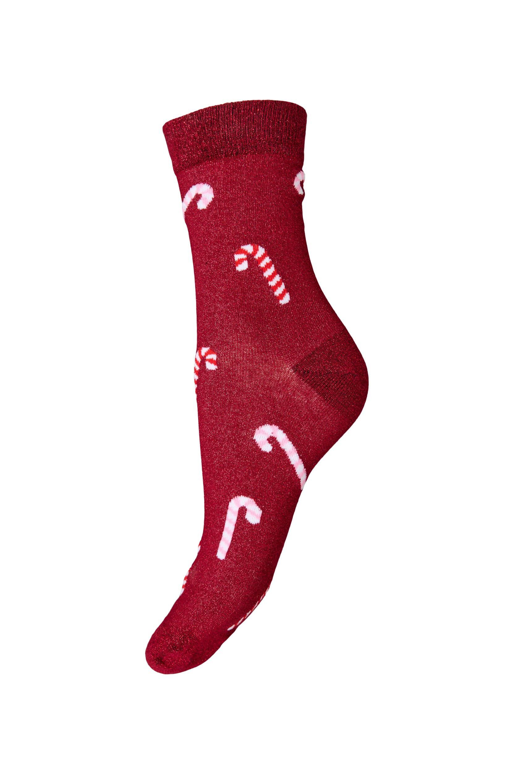 Zizzi Lot de 2 paires de chaussettes de No&euml;l, Rouge, Packshot image number 2