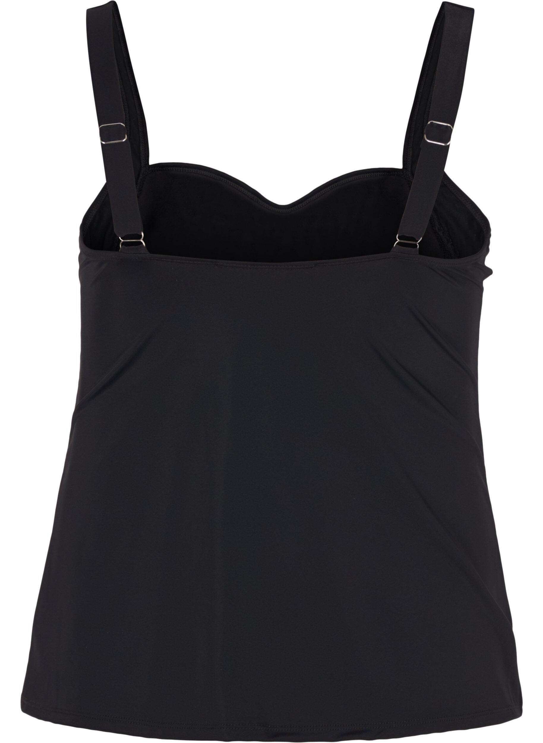 Zizzi Tankini , Black, Packshot image number 1