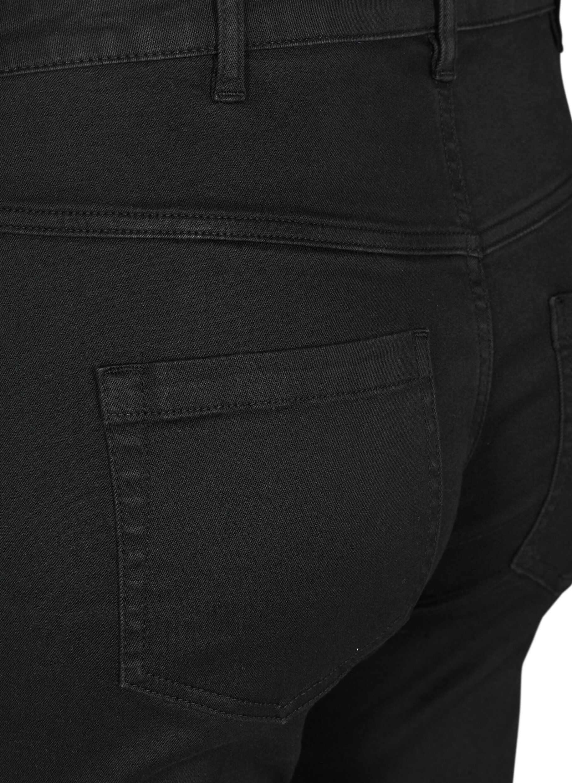 ZizziShort Emily coupe slim, taille classique, Noir, Packshot image number 2