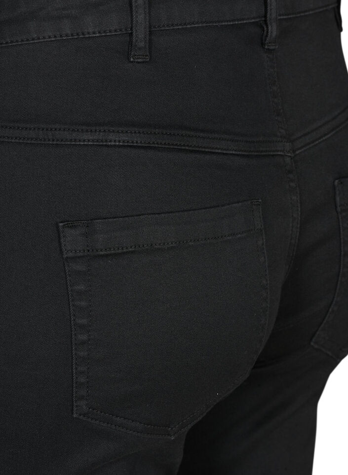Short Emily coupe slim, taille classique, Noir, Packshot image number 2