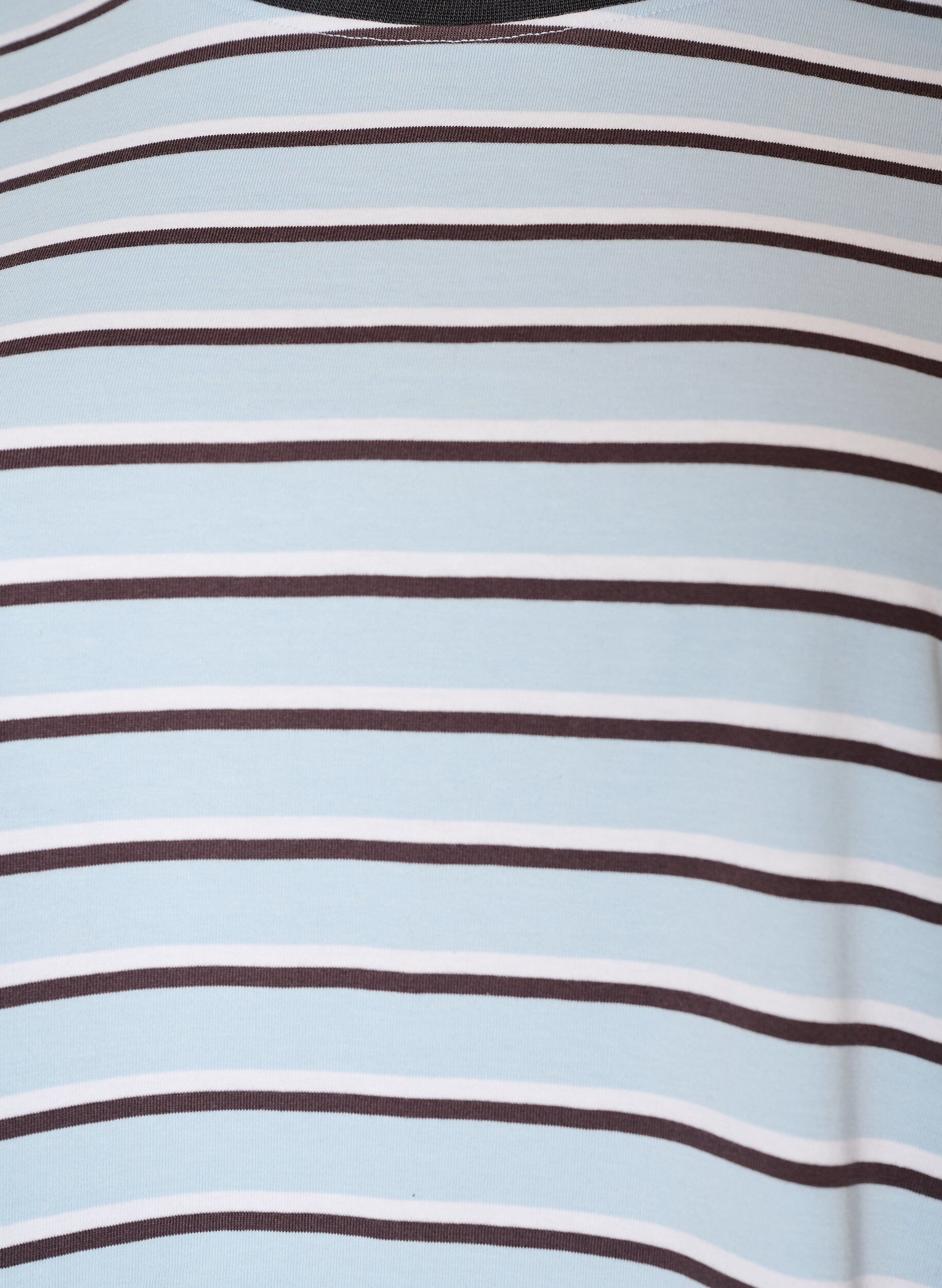 ZizziT-shirt basic &agrave; manches longues, Bleu, Packshot image number 2