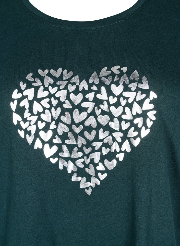 FLASH – T-shirt avec motif, Vert foncé, Packshot image number 2