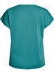 T-shirt de sport couleur unie, Bleu pétrole, Packshot image number 1