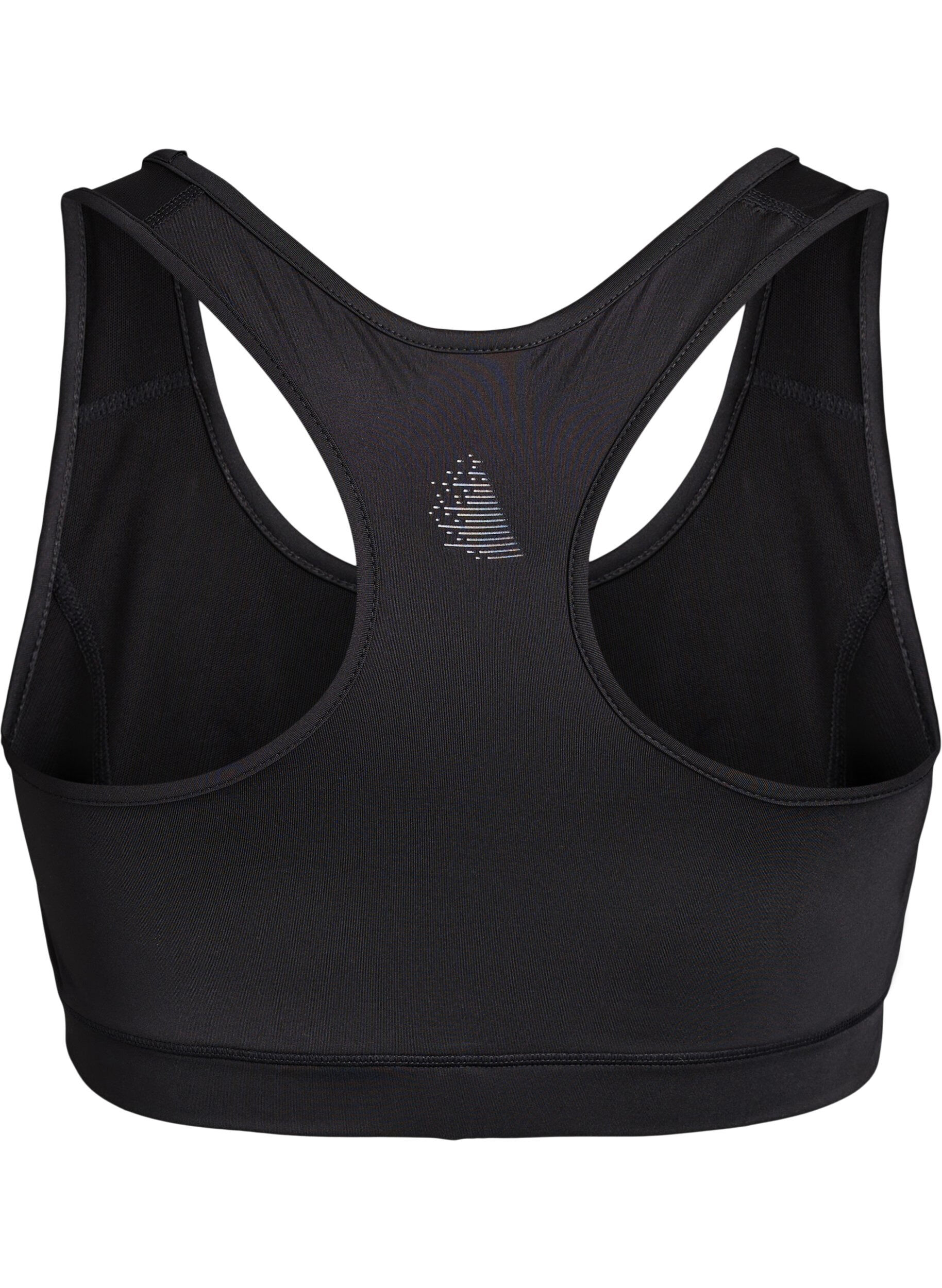 ZizziBrassi&egrave;re de sport avec dos nageur, Noir, Packshot image number 1