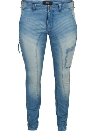 Jeans Sanna, Light blue denim, Packshot image number 0
