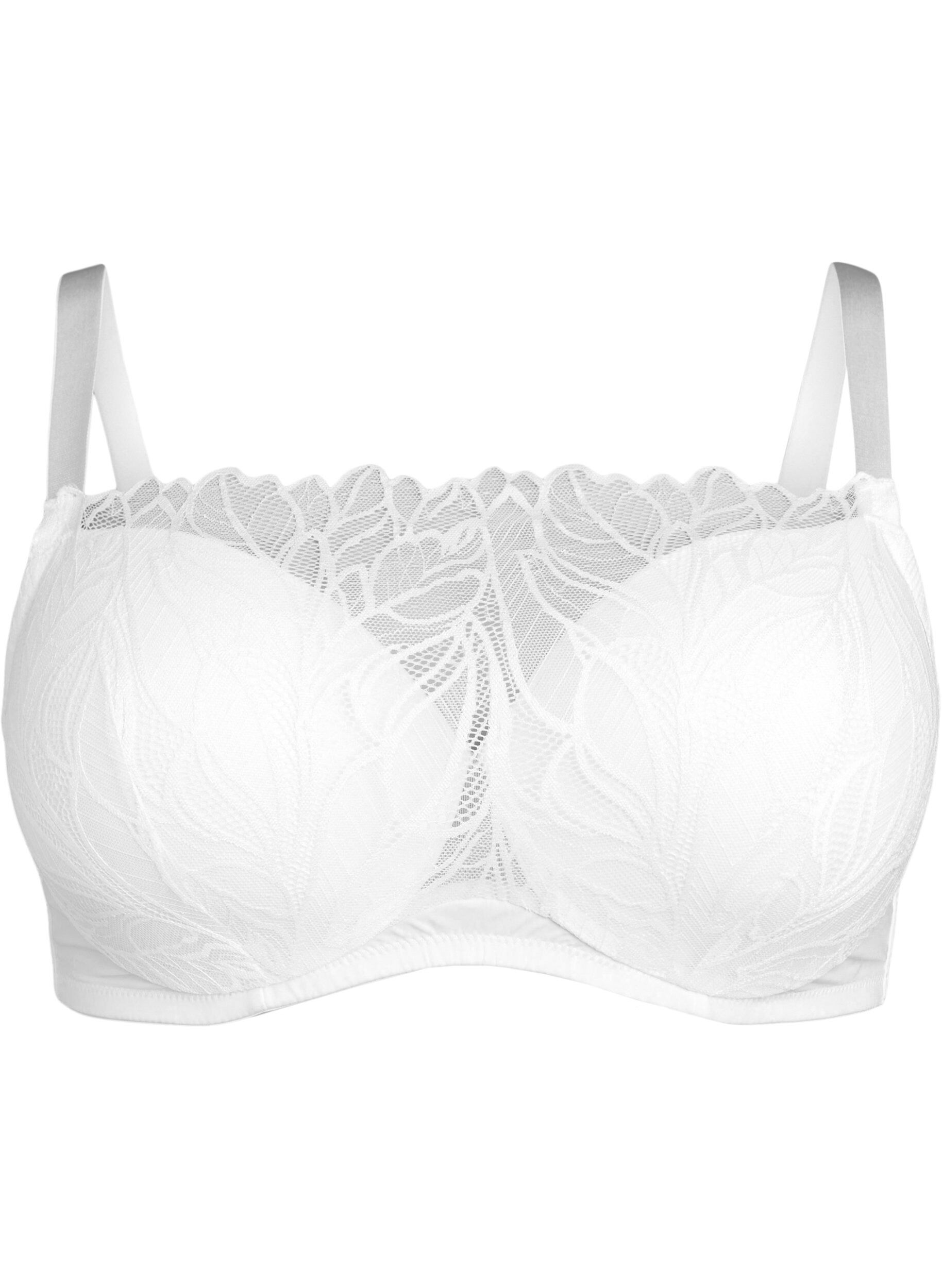 Soutien-gorge moul&eacute; &agrave; armatures avec d&eacute;tails en dentelle