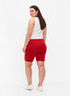 Short cycliste de base de couleur unie, Rouge, Model image number 2