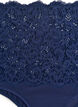 Culotte hipster taille haute avec dentelle, Medieval Blue, Packshot image number 2