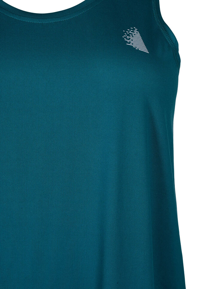 T-shirt de sport à col rond, Deep Teal, Packshot image number 2