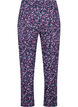 Pantalon de pyjama en coton avec imprimé, Bleu, Packshot image number 1