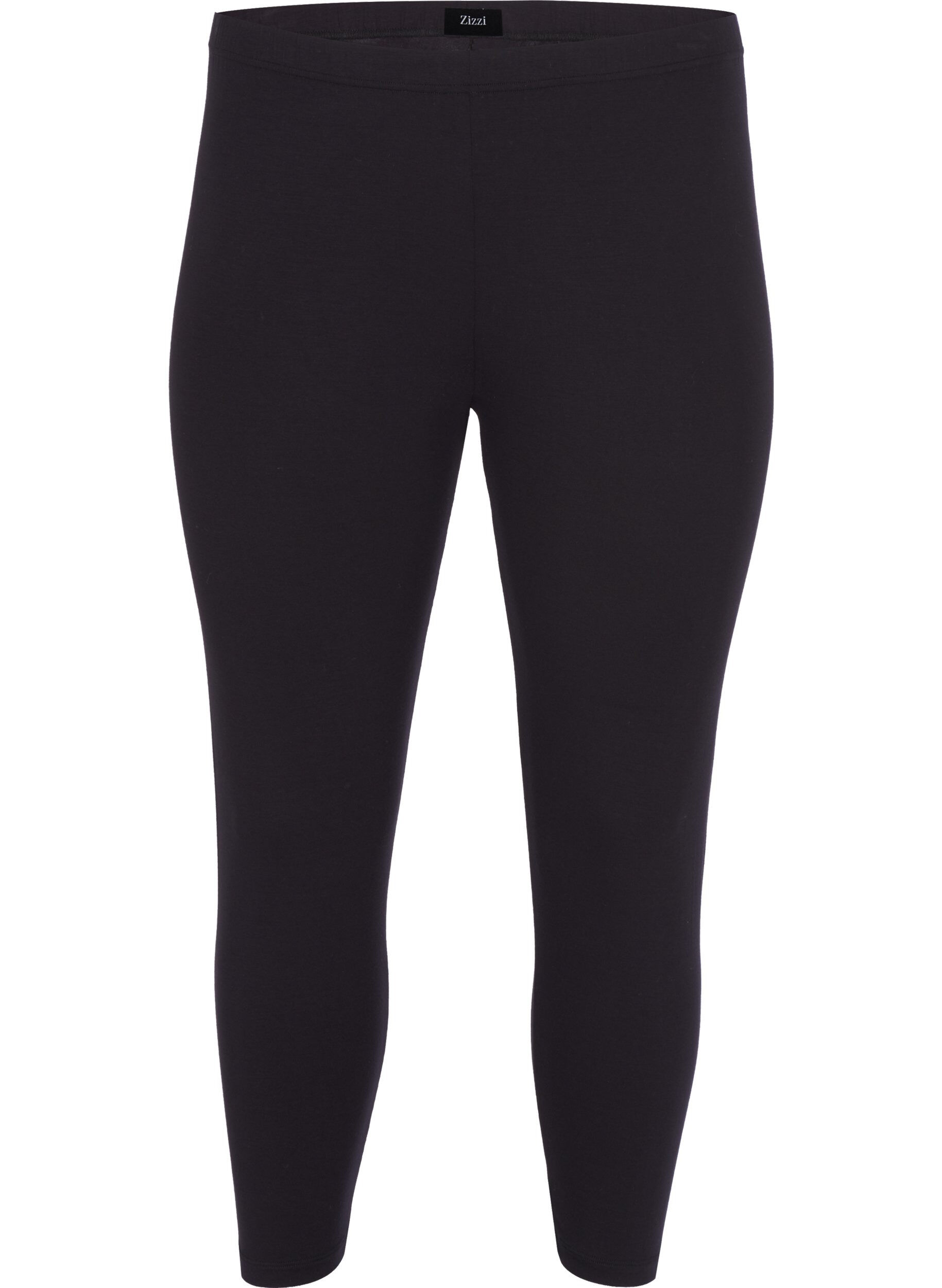 Leggings basiques longueur 3/4 en viscose