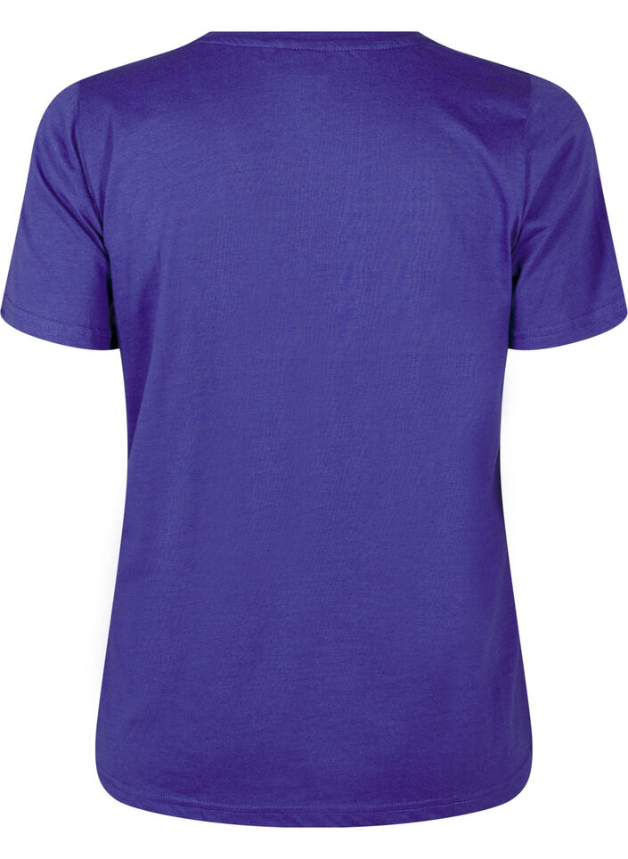 FLASH - T-shirt avec motif, Royal Blue Miami, Packshot image number 1