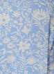 Robe en coton &agrave; manches courtes avec imprim&eacute;, Vanille, Packshot image number 2