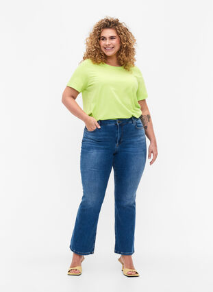 T-shirt en coton basique, Sharp Green, Model image number 1