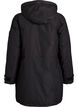 Parka d&eacute;perlante &agrave; capuche et d&eacute;tails fonctionnels, Noir, Packshot image number 1