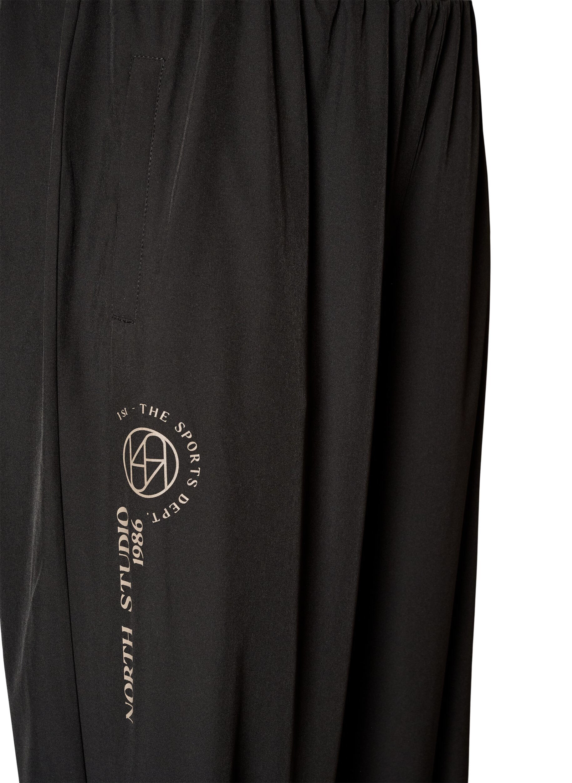 ZizziPantalon d'entra&icirc;nement avec jambes ballon, Noir, Packshot image number 3
