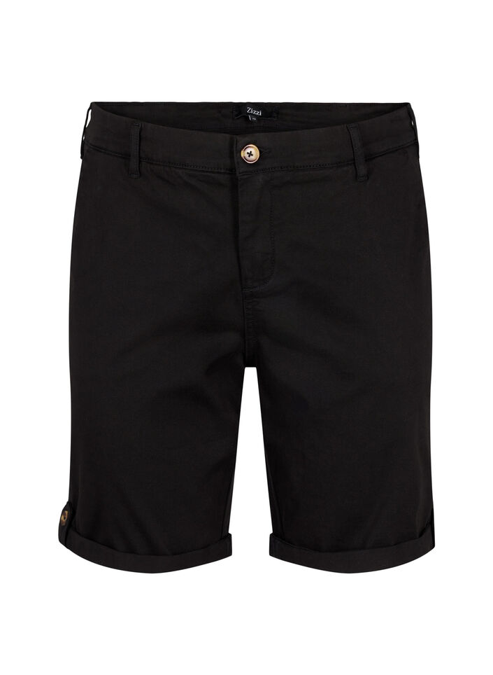 Short chino à poches, Black, Packshot image number 0