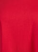 T-shirt &agrave; manches courtes en coton m&eacute;lang&eacute;, Rouge, Packshot image number 2