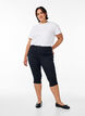 Jean capri Amy &agrave; taille haute et coupe super slim, Noir, Model image number 0
