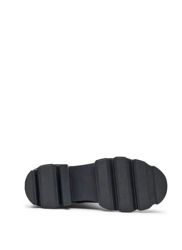 Botte haute avec un aspect l&eacute;g&egrave;rement craquel&eacute;, Marron, Packshot