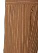 Pantalon large en lin et viscose, Marron, Packshot image number 2