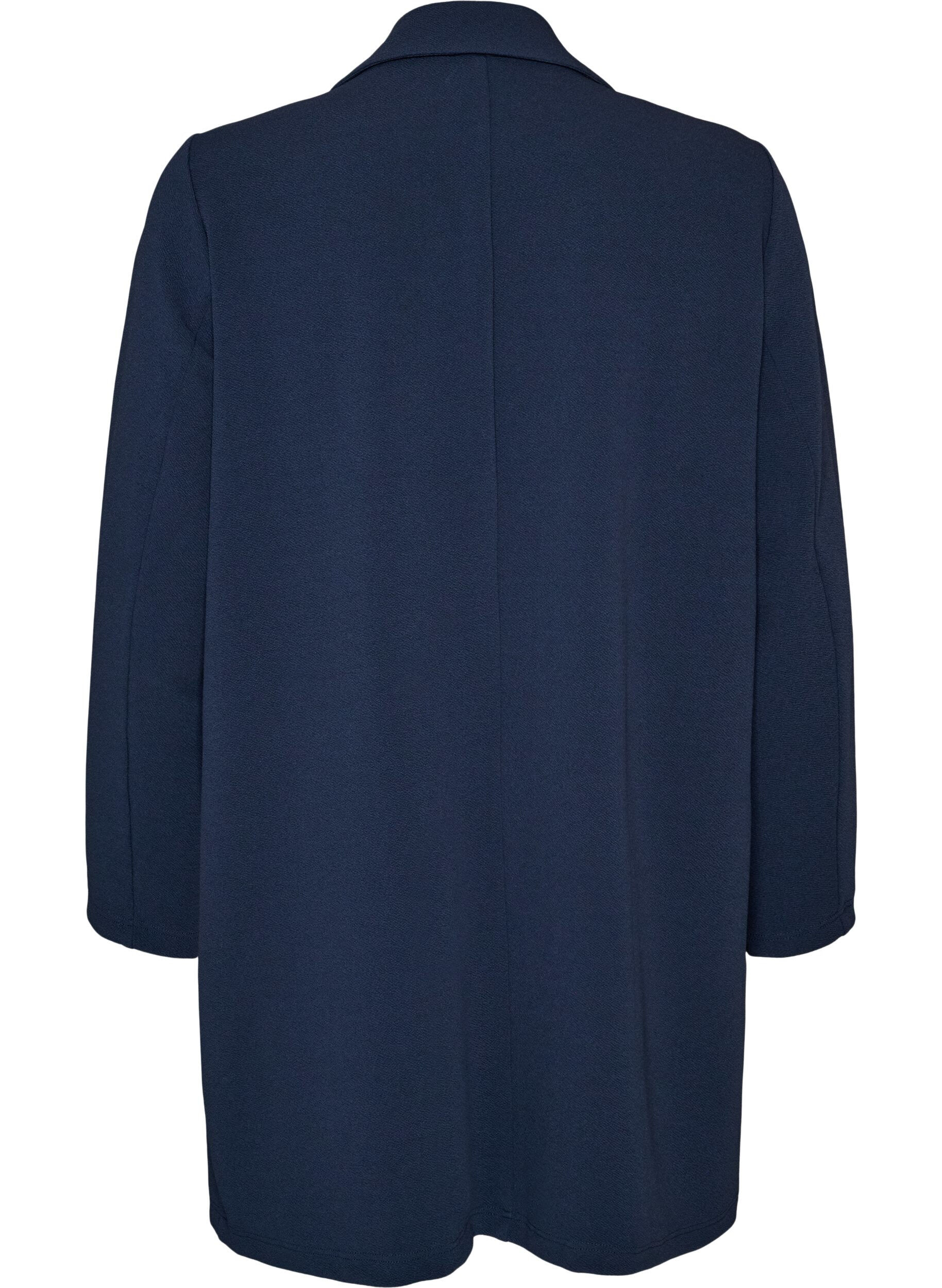 ZizziBlazer long avec des poches, Bleu, Packshot image number 1