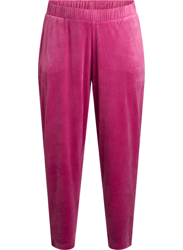 Pantalon en velours avec poches, Boysenberry, Packshot image number 0
